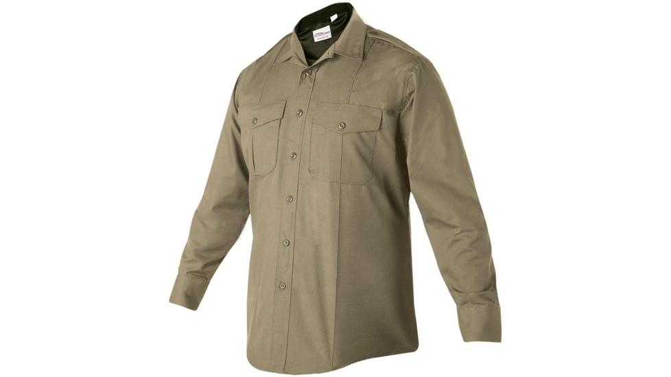Flying Cross FX STAT Long Sleeve Woven Shirt - Women's, Silver Tan, Long, 30 US Bust, FX7120W0430LONG