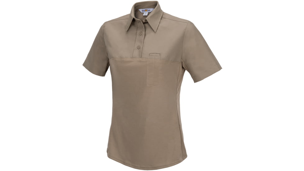 Flying Cross FX STAT Short Sleeve Hybrid Shirt - Women's, Silver Tan, 2XL, FX7000VSW042XLNA
