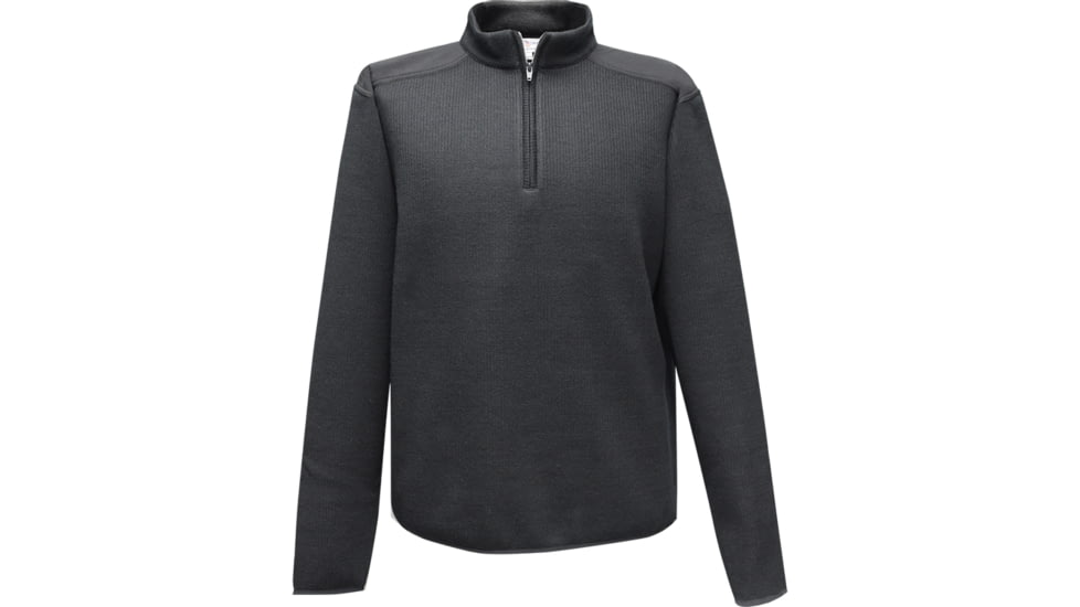 Flying Cross Justice 1/4 Zip Sweater - Men's, Large, Black, 74010LARGENA