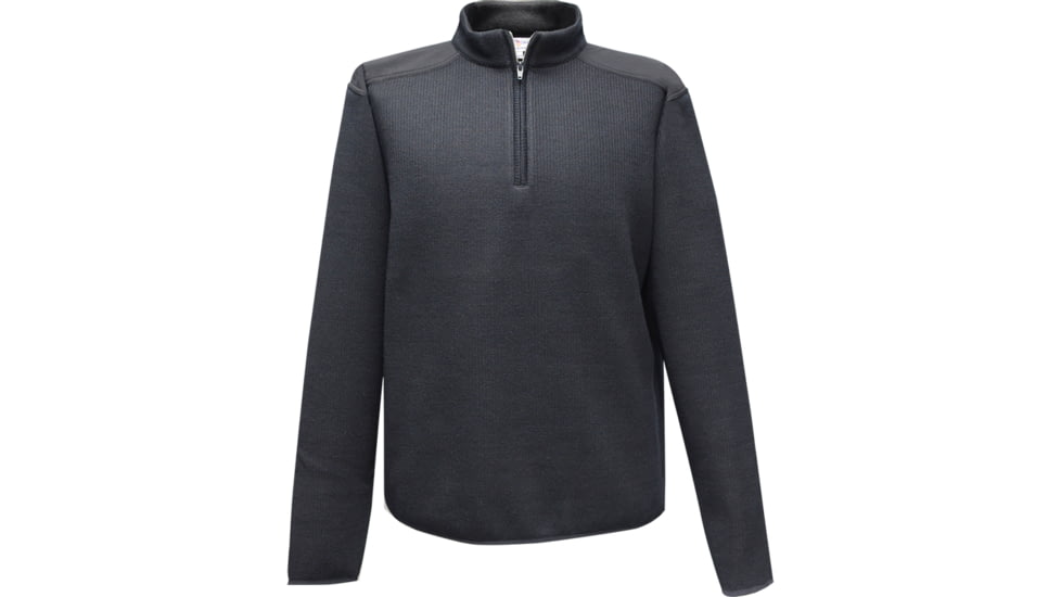 Flying Cross Justice 1/4 Zip Sweater - Men's, Large, LAPD Navy, 74086LARGENA