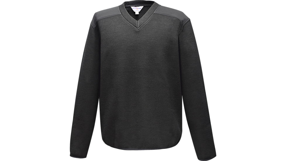 Flying Cross Justice V-neck Sweater - Men's, Small, Black, 79010SMALLNA