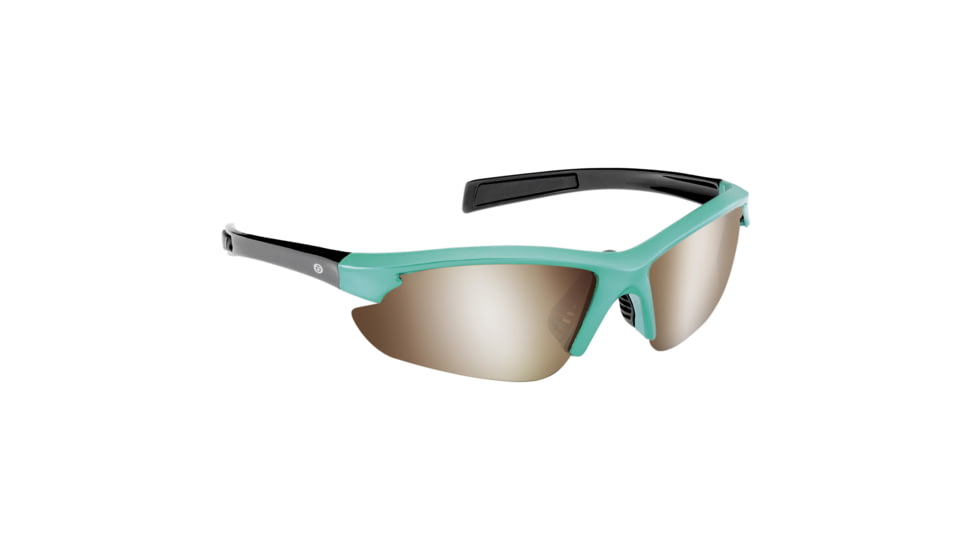Flying Fisherman 7897GAS Fin Jr Angler Sunglasses, Gray-Black Frame Smoke-Blue Mirror Lenses, Youth, 7897GAS