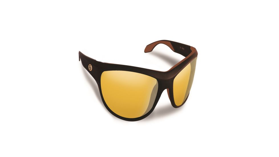 Flying Fisherman Cayo Sunglasses, Matte Bronze/Yellow Amber 4002808