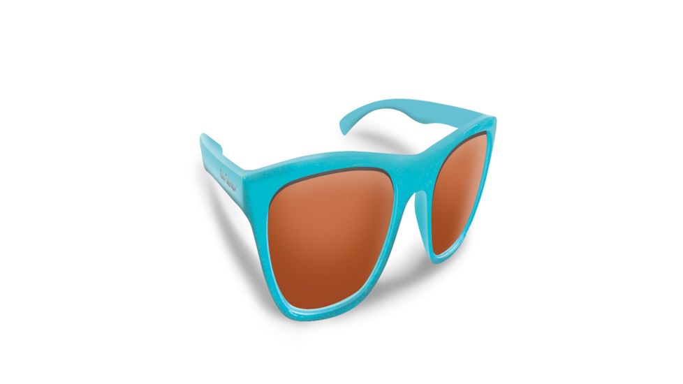 Flying Fisherman Fowey Sunglasses, Crystal Azure Frame/Copper 4002811