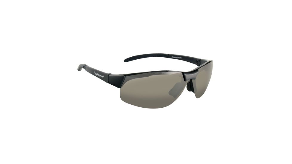 Flying Fisherman Maverick Sunglasses, Matte Black/Smoke 901567