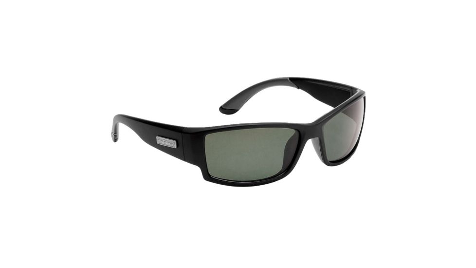 Flying Fisherman Razor Sunglasses, Matte Black Frame, Smoke Lens 4010184