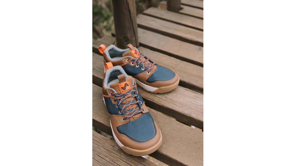 Forsake Banks Low Top Hiking Boots - Men's, Navy/Orange, 9, MSS21B1-492-9