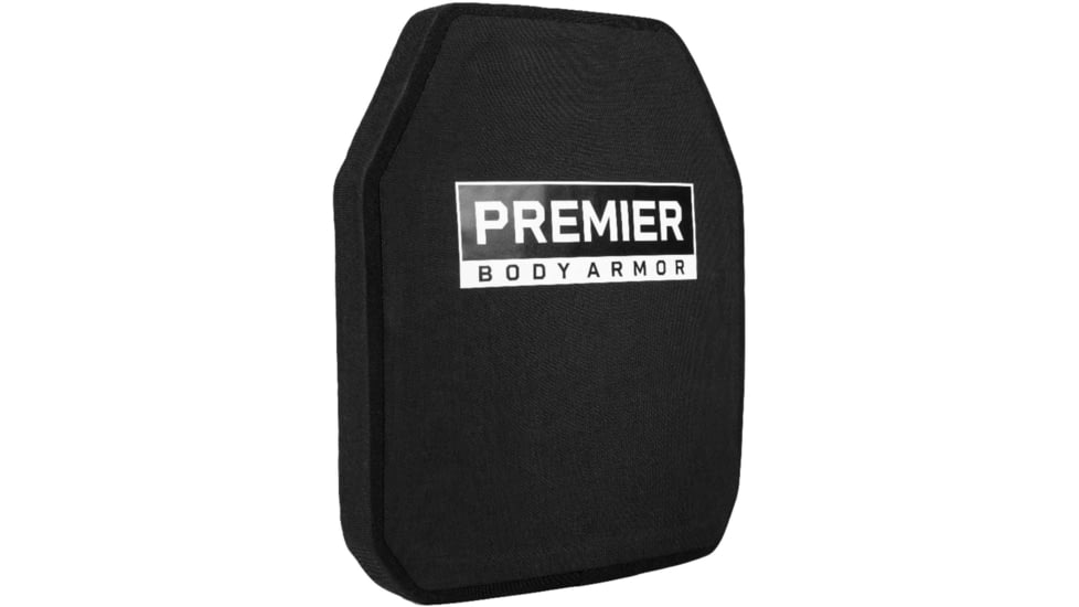 Fortis Manufacturing GT/RF2 Level III+ Armor Plate, Multi-Curve, 10x12in, Black, FOR-9503