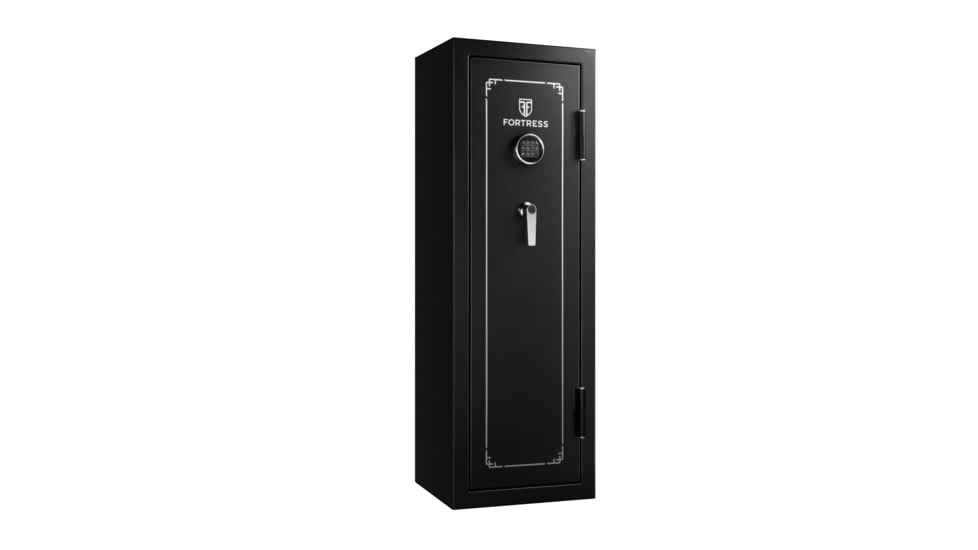 Fortress 8 Gun Fire and Waterproof Gun Safe with E-Lock, Black texture, Oversized, 8EBF