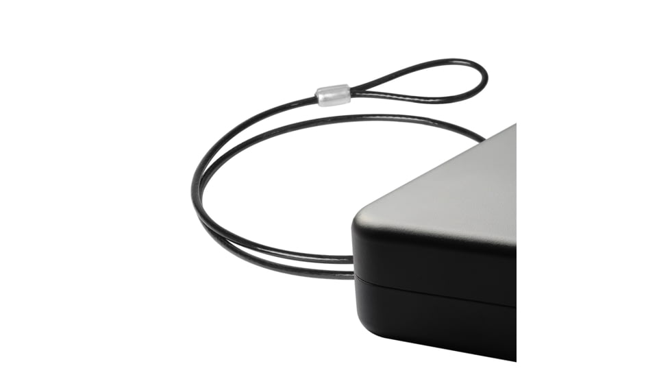 Fortress Large Portable Safe with Electronic Lock, Black Santex, Large, 11E30