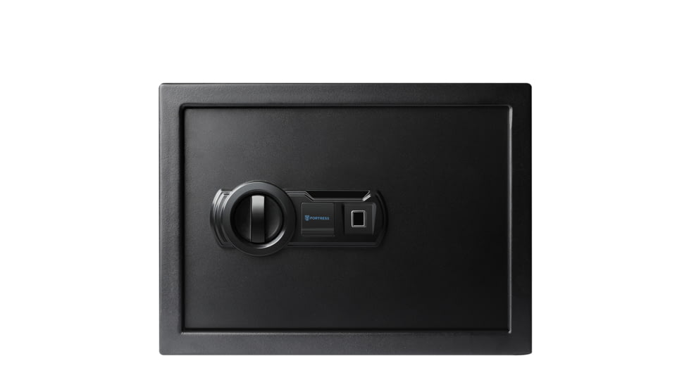 Fortress Medium Personal Safe with Biometric Lock, Black Santex, Medium, 44B20