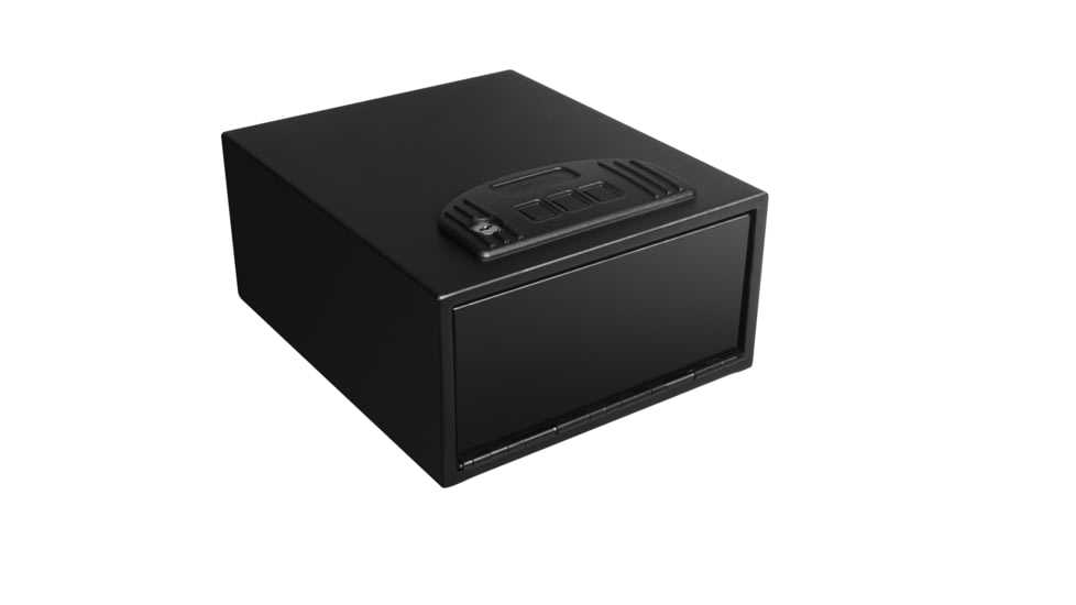 Fortress Medium Quick Access Safe with Biometric Lock, Black Santex, Medium, 55B20