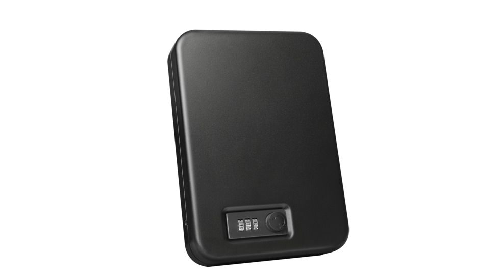 Fortress Portable Safe with Combination Lock, Black, Small, 11C10