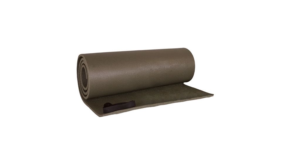 Fox Outdoor GI Foam Sleeping Pad, Coyote, 92-08
