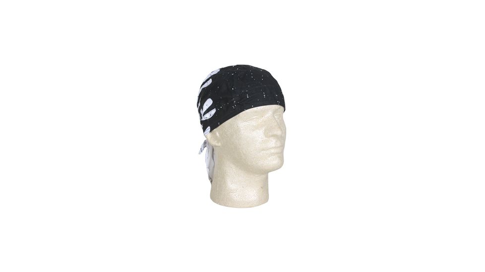Fox Outdoor Headwraps, Black and White Flame, 83-472