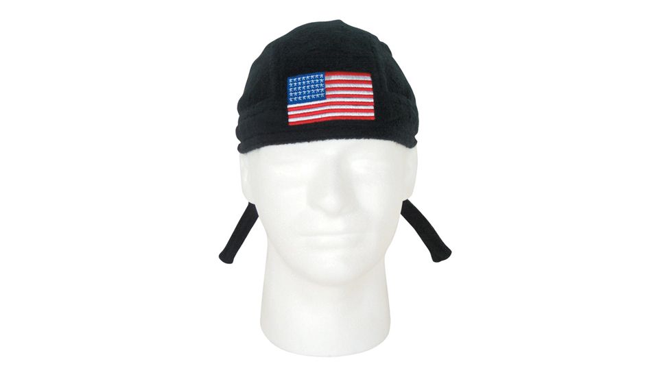 Fox Outdoor Headwraps Fleece Embroidered, USA Flag 89-02