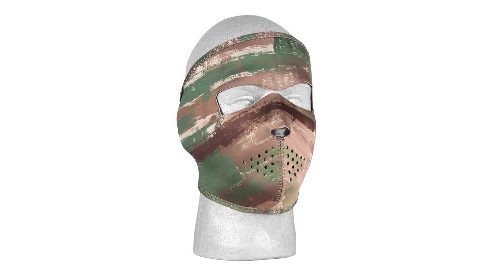 Fox Outdoor Neoprene Thermal Face Mask, Multi Brushed Camo 72-654