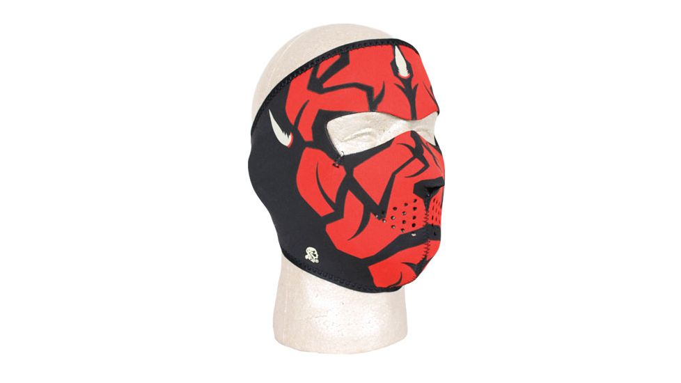 Fox Outdoor Neoprene Thermal Face Mask, Glow In The Dark Lord, 72-623
