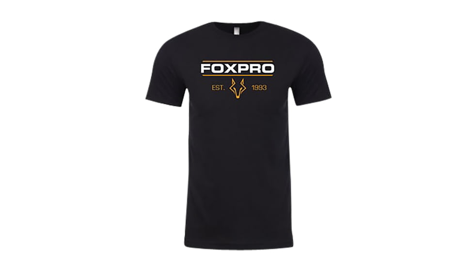 Foxpro E93BS Est. 93 Black Cotton/Polyester Short Sleeve Small