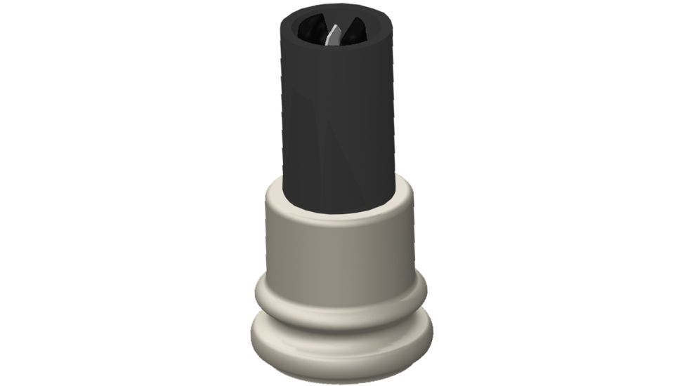 FoxPro Head Cow Game Call, Black/ White, HEAD COW