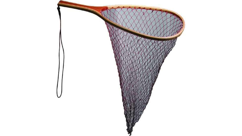 Frabill Deluxe Wood Tear Drop Trout Landing Nets, Wood, 8 in, 1, PMC3404