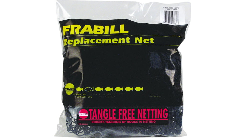 Frabill Replacement Nets, Black, 54in, PMC3070