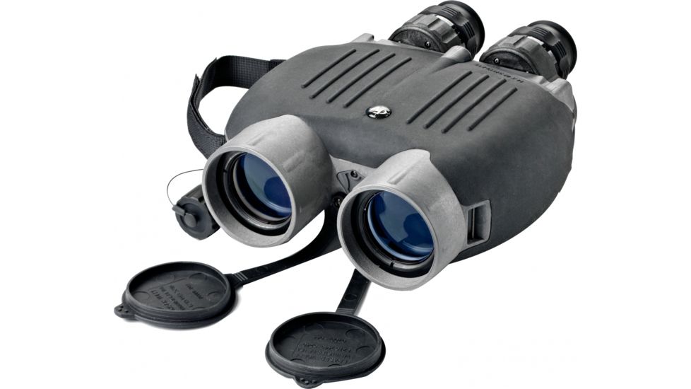 Fraser Optics Stedi-Eye 14x40 Bylite Gyro Stabilized Binocular, Black-Gray, Case and Pouch 07001-200-1-B