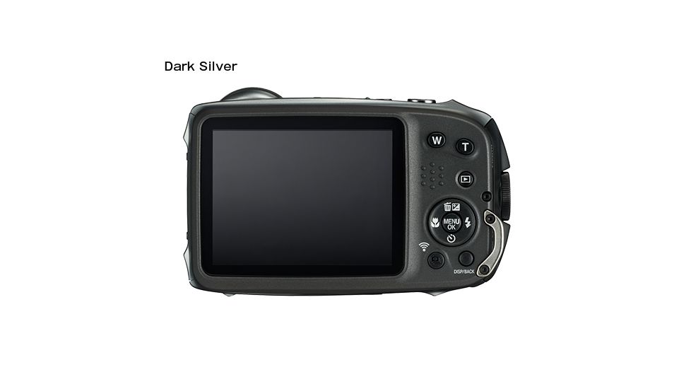 Fujifilm FinePix XP130 Underwater Digital Camera, 16.4 MP, 1080p Full HD Video, w/Optical Image Stabilization, Dark Silver, 600019824