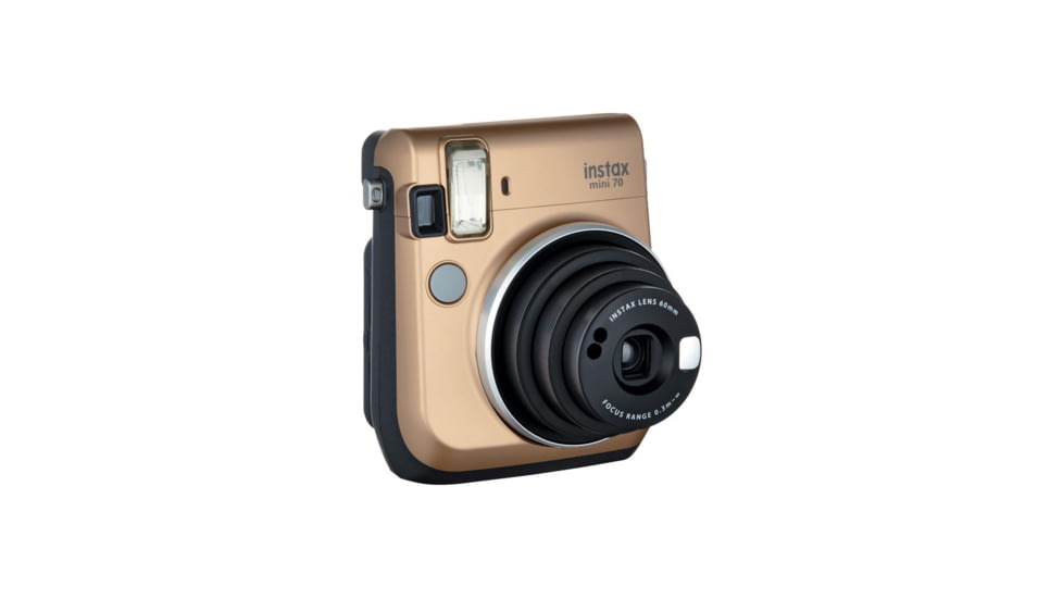 Fujifilm Mini 70 Film Camera, Stardust Gold, Small, 16513920