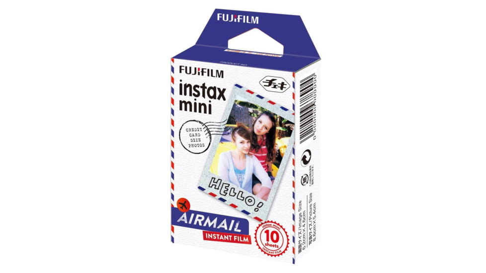 Fujifilm Mini Airmail Film 10 Pack, Small, 16432657