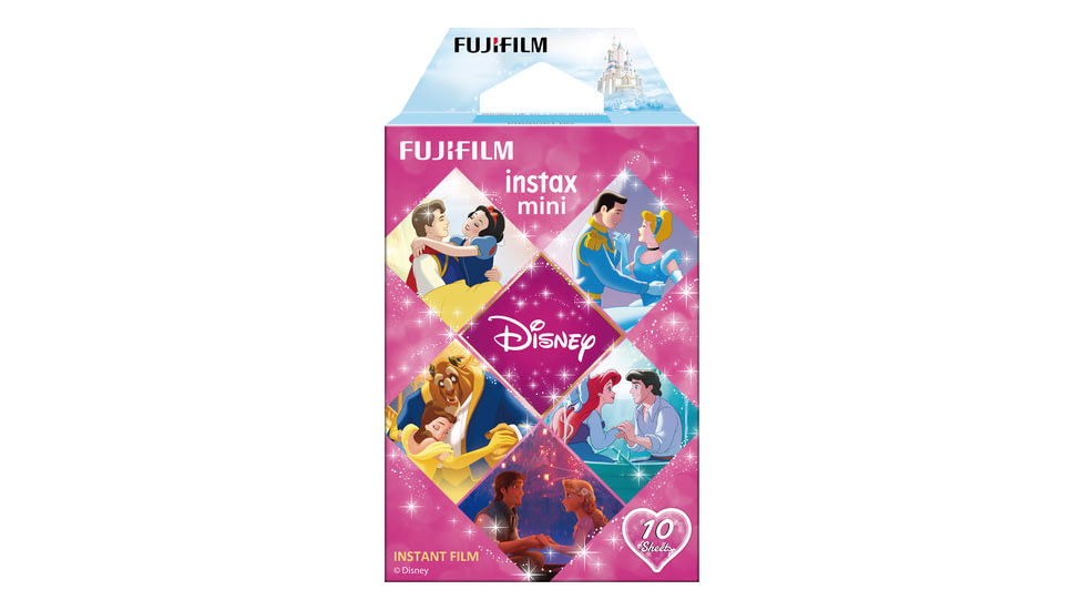 Fujifilm Mini Disney Princess Film 10 Pack, Small, 16565325