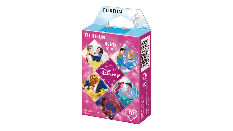 Fujifilm Mini Disney Princess Film 10 Pack, Small, 16565325