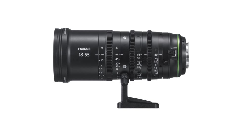 Fujifilm MKX18-55mm T2.9 Camera Lens, X Mount, Black, Medium, 16580131