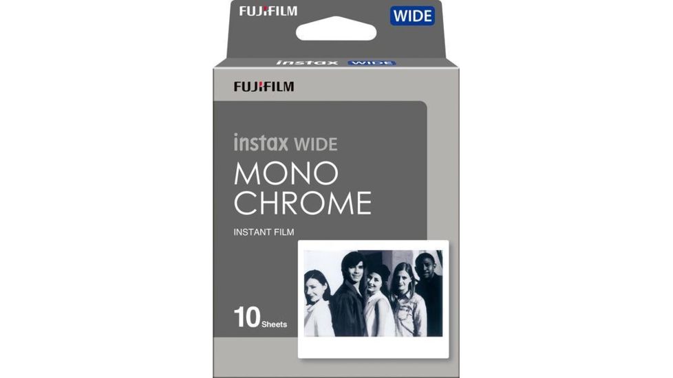 Fujifilm Wide Film, Monochrome, 10 Pack, Small, 16564101