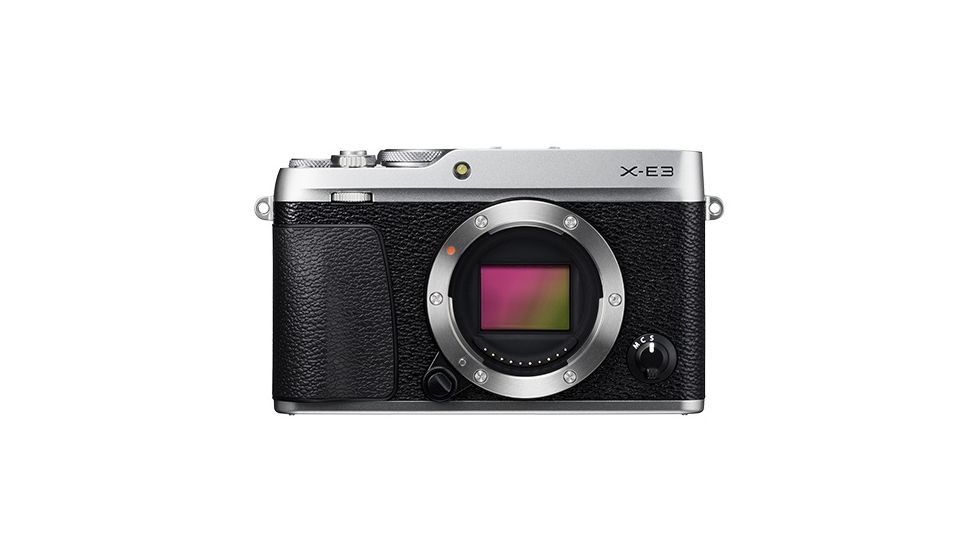 Fujifilm X-E3 Digital Camera, Silver, Medium 16558401