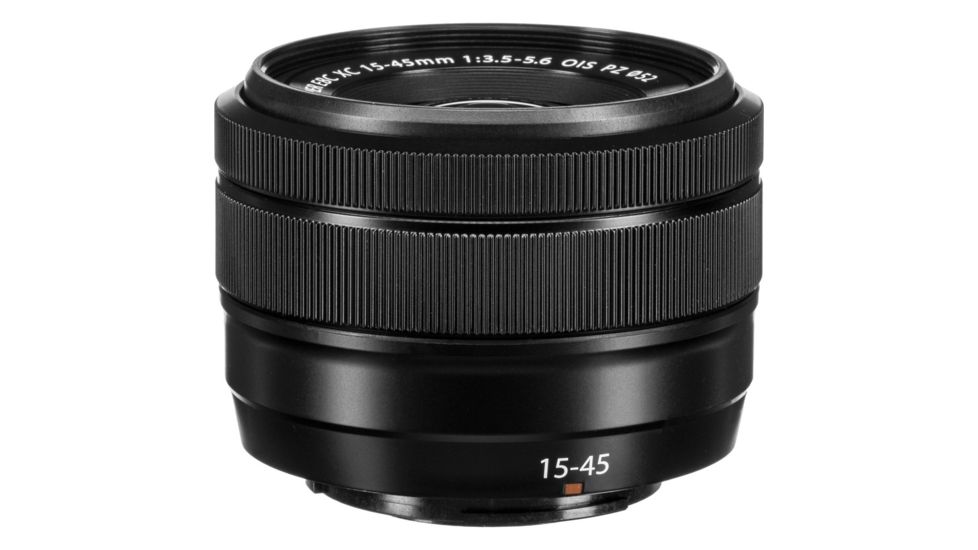 Fujifilm XC15-45mm F3.5-5.6 OIS PZ Camera Lens, Black, Small, 16565789