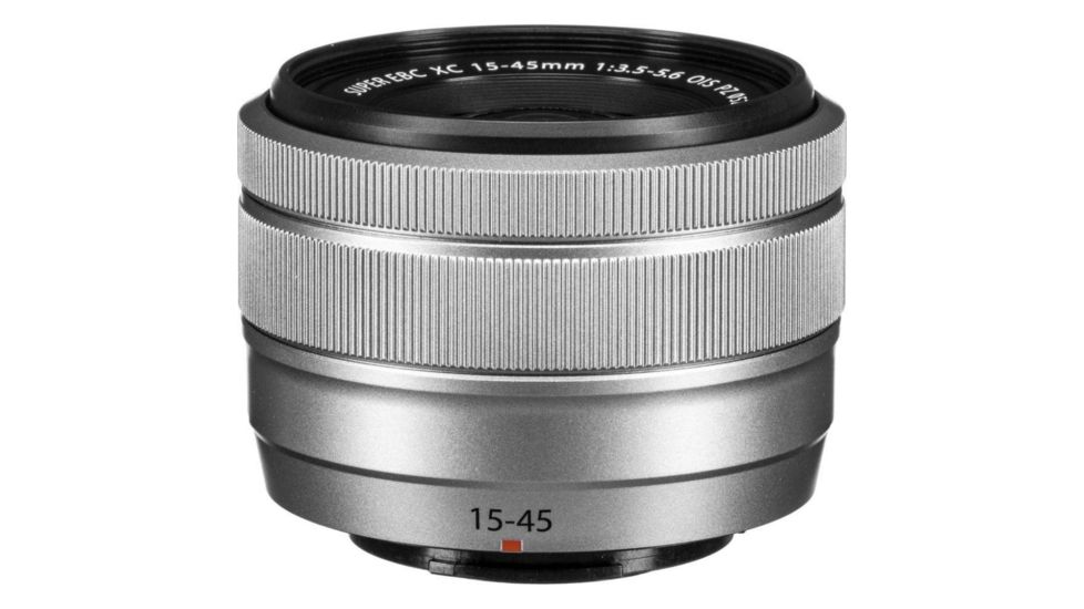 Fujifilm XC15-45mm F3.5-5.6 OIS PZ Camera Lens, Silver, Small, 16565818