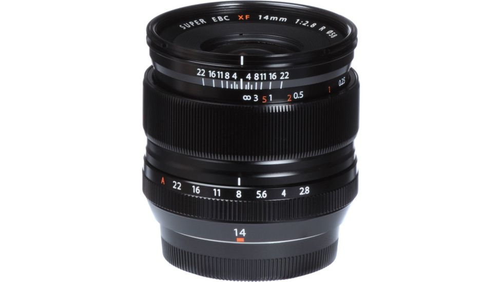 Fujifilm XF14mm F2.8 R Camera Lenses, Black, Small, 16276481
