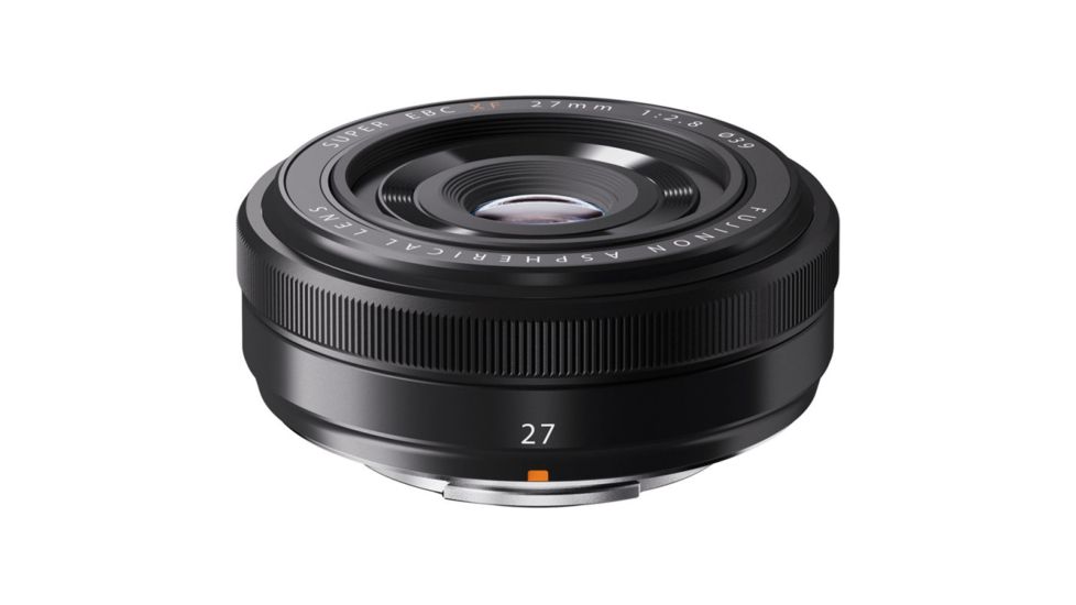 Fujifilm XF27mm F2.8 Camera Lenses, Black, Small, 16389123