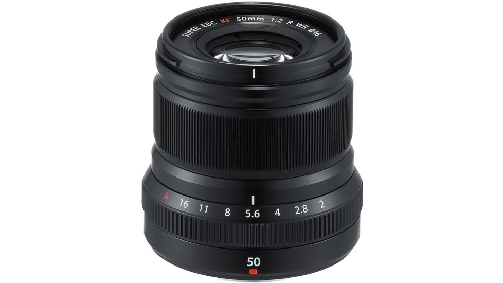 Fujifilm XF50mm F2 R WR Camera Lenses, Black, Small, 16536611