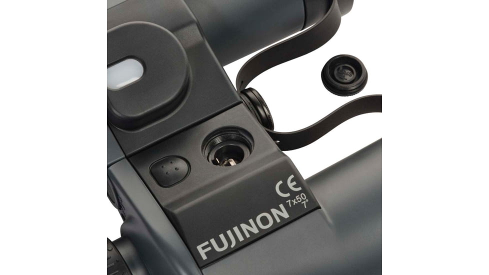 Fujinon Mariner 7x50mm WPC-XL Compass Porro Prism Binoculars with Integrated Compass, Dark Grey, 180mm x 201mm x 76mm, 16366963