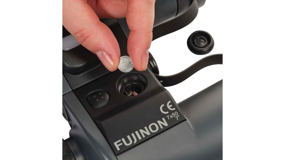 Fujinon Mariner 7x50mm WPC-XL Compass Porro Prism Binoculars with Integrated Compass, Dark Grey, 180mm x 201mm x 76mm, 16366963