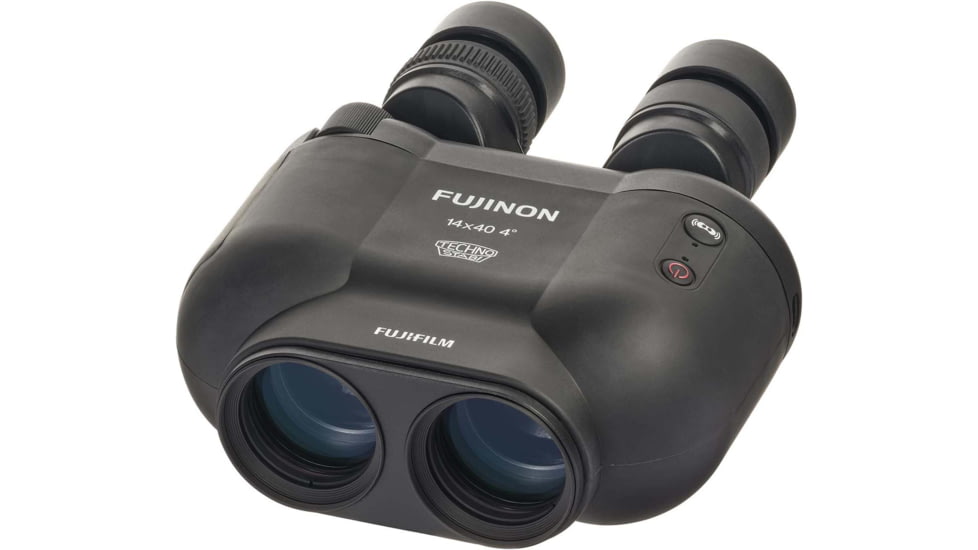 Fujinon Techno-Stabi TS-X 14x40mm Roof Prism Stabilized Binoculars with Vibration Reduction, Black, 187mm x 165mm x 81mm, 16668012