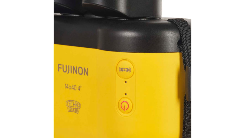Fujinon Techno-Stabi TS-X 14x40mm Roof Prism Stabilized Binoculars with Vibration Reduction, Yellow, 187mm x 165mm x 81mm, 16804707