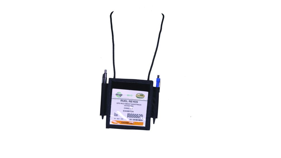 GPS Credential Holder, Black, GPS-656CHB