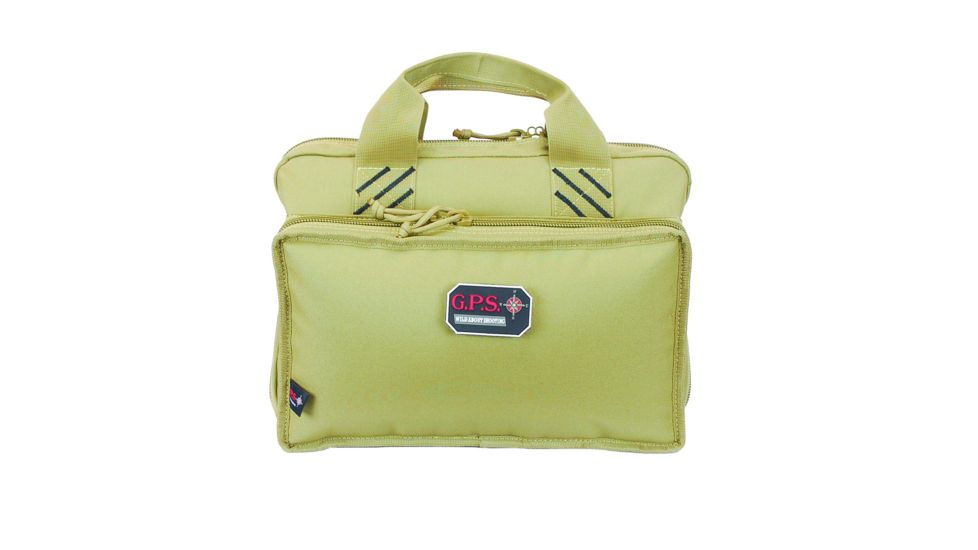 GPS Quad Pistol Case, Tan, GPS-1310PCT