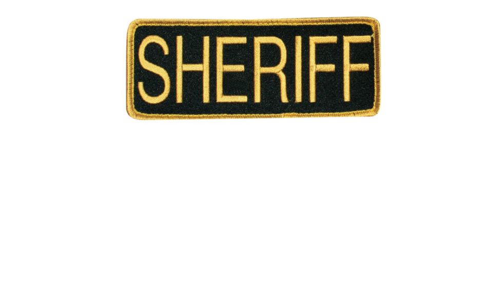 Galati Gear Sheriff Patch, 2inx5in, APSHRF25