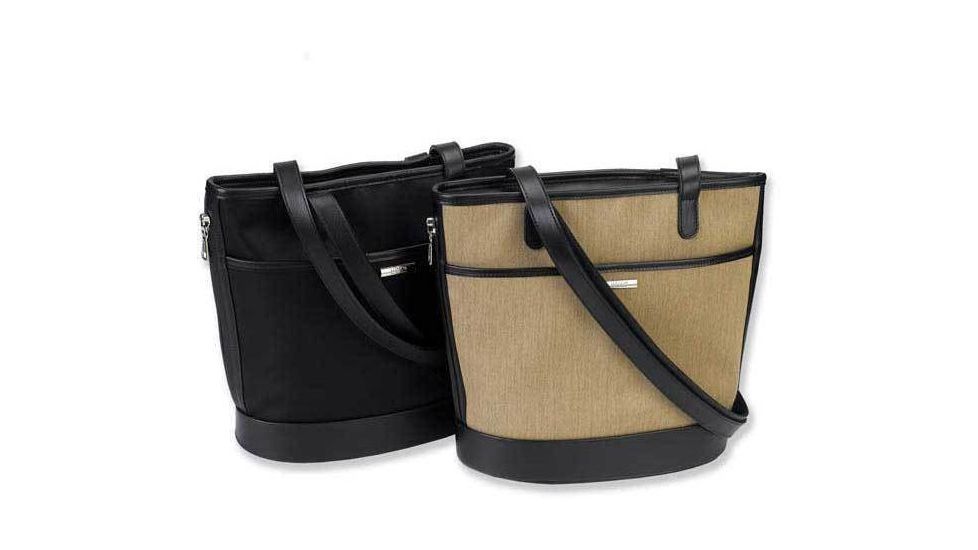 Galco Eclipse Holster Handbag Ambidextrous - Camel / Black Trim ECPCM