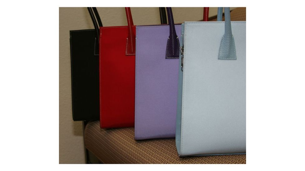 Galco Metropolitan Holster Handbag Ambidextrous - Camel / Black Trim METCM