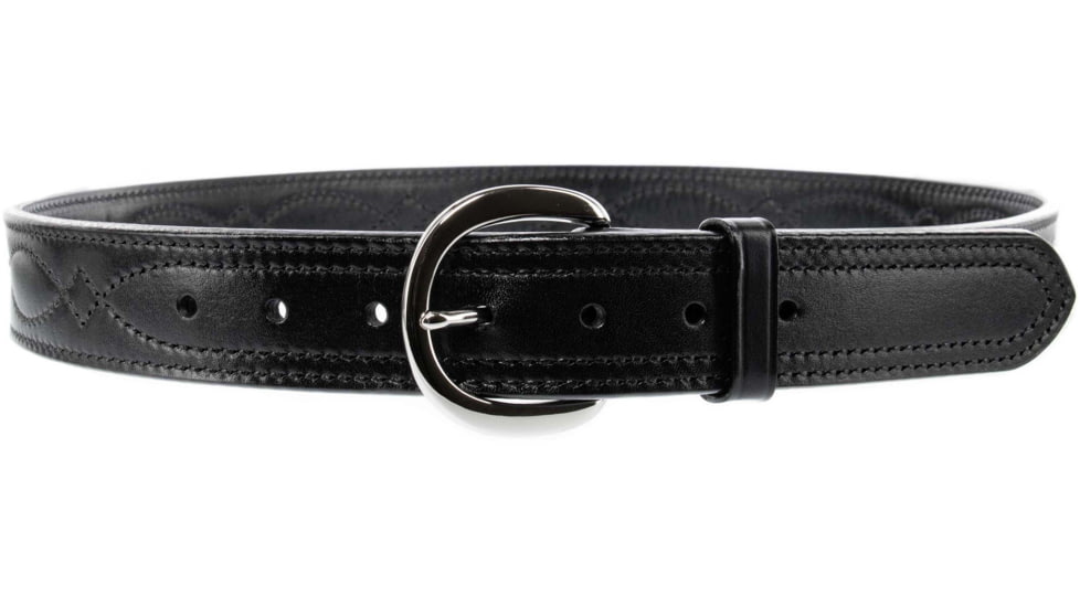 Galco SB7 Fancy Stitched 1.5in Holster Belt, Black, 40, SB7-40B
